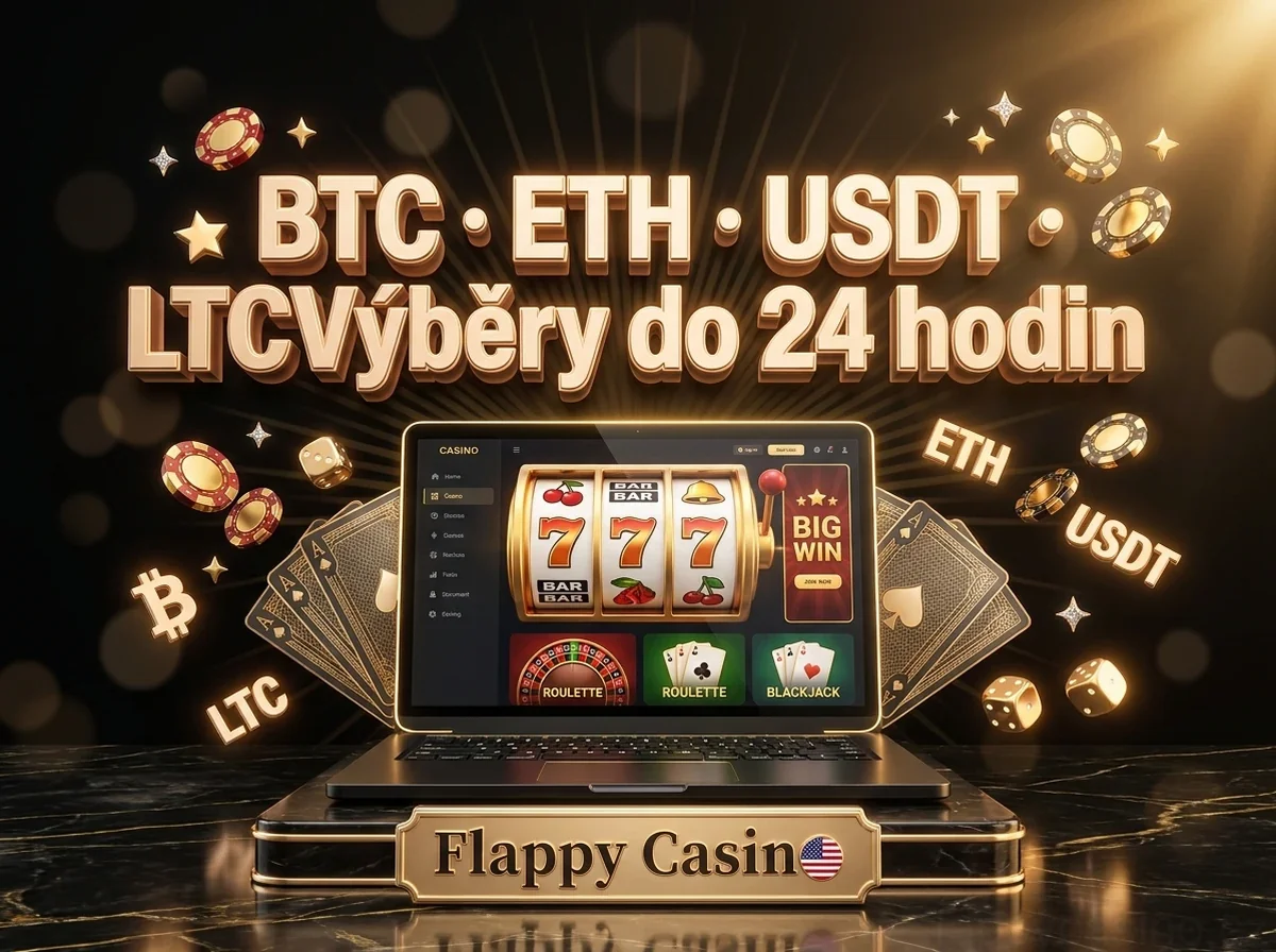 BTC · ETH · USDT · LTCVýběry do 24 hodin